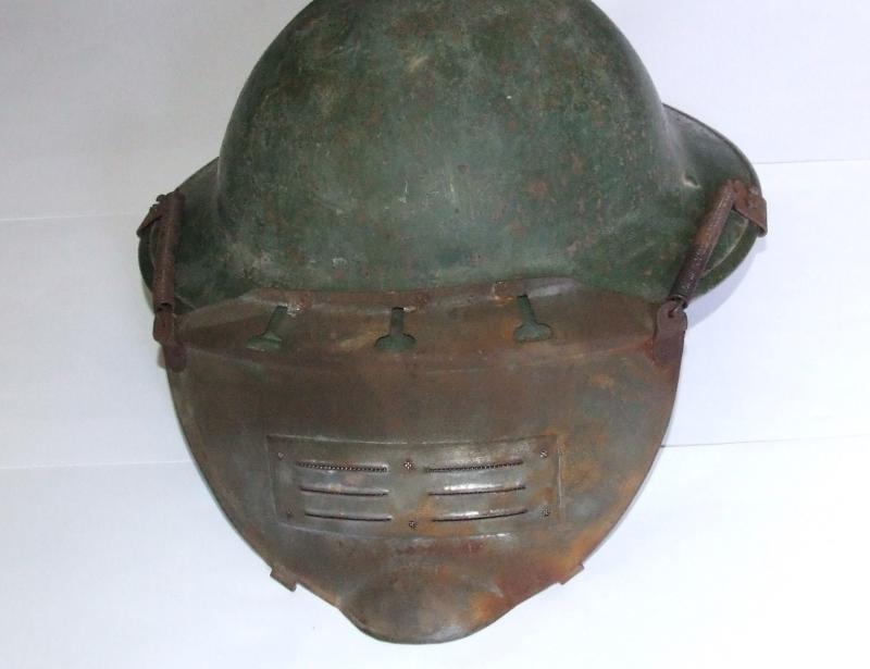 Brodie Helmet Shrapnel Visor - with helmet