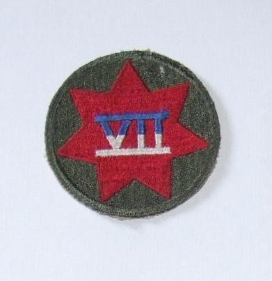 Army 7th Corps Sleeve Patch
