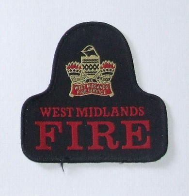 West Midlands Fire Service Sweater Badge