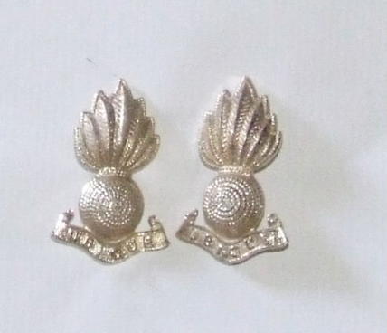 Pair of Royal Artillery Collars