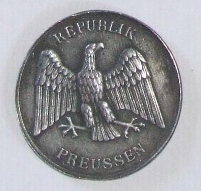 WW1 Prussian Table Medal for Gallantry