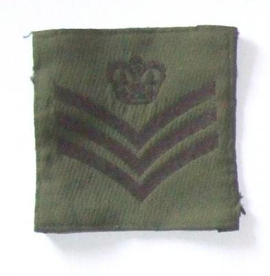 Staff Sergeant's Stripe Patch - Large