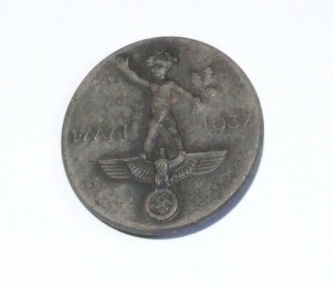 1937 Labour Day Badge