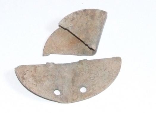 Two German ID Tags - Kurland Dig-ups