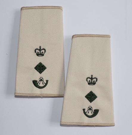 Light Infantry Lieut. Colonel's Shoulder Straps