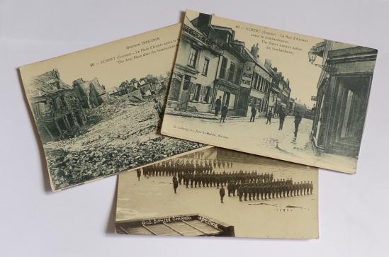 3 x French WW1 Postcards