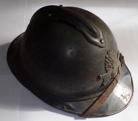 French WW1 M15 Helmet - Artillery