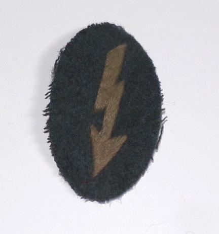 Luftwaffe Signallers Sleeve Badge