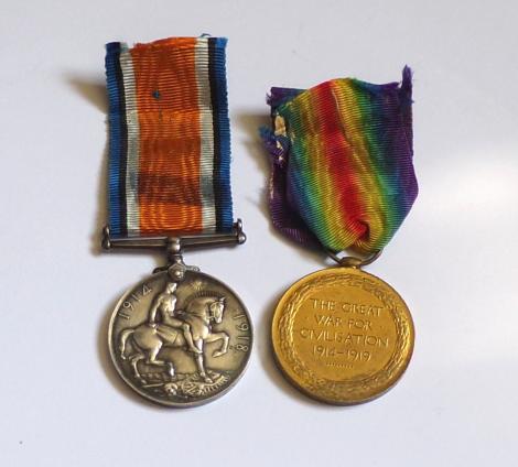 WW1 Pair - Royal Engineers