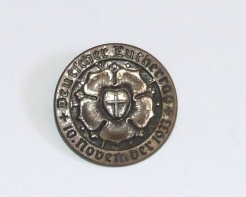 Luthertag Day Badge - 1933