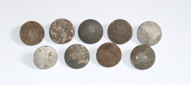 German WW2 Tunic Buttons - Dig-Ups