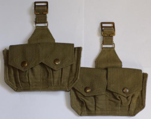 1937 Webbing .303 Ammunition Pouches