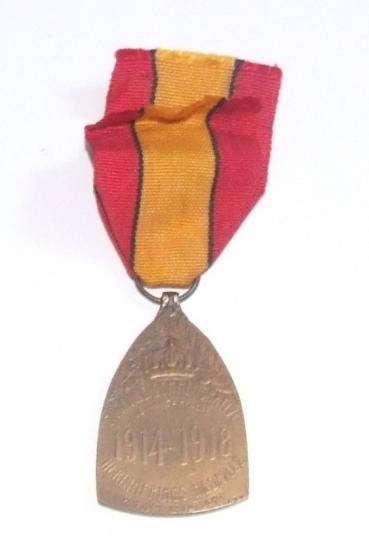 Belgian WW1 Combatants War Medal