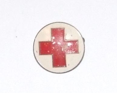 DRK Lapel Badge - Red and White