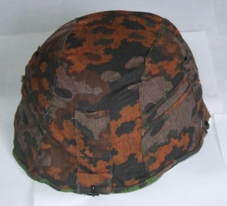 M38/55 Fallschirmjager Helmet with Camo Cover