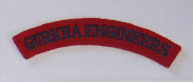 Gurkha Engineers Shoulder Flash