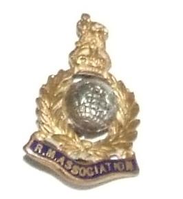 Royal Marines Association Lapel Badge