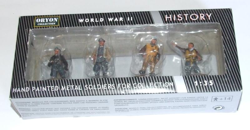 Four Die-Cast Metal Luftwaffe Aces