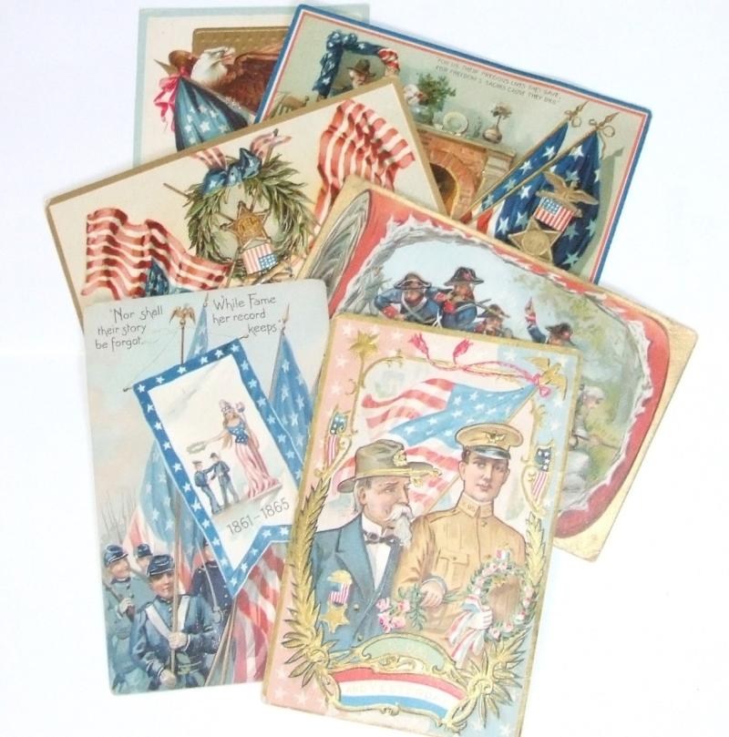 Set of Tucks US Postcards