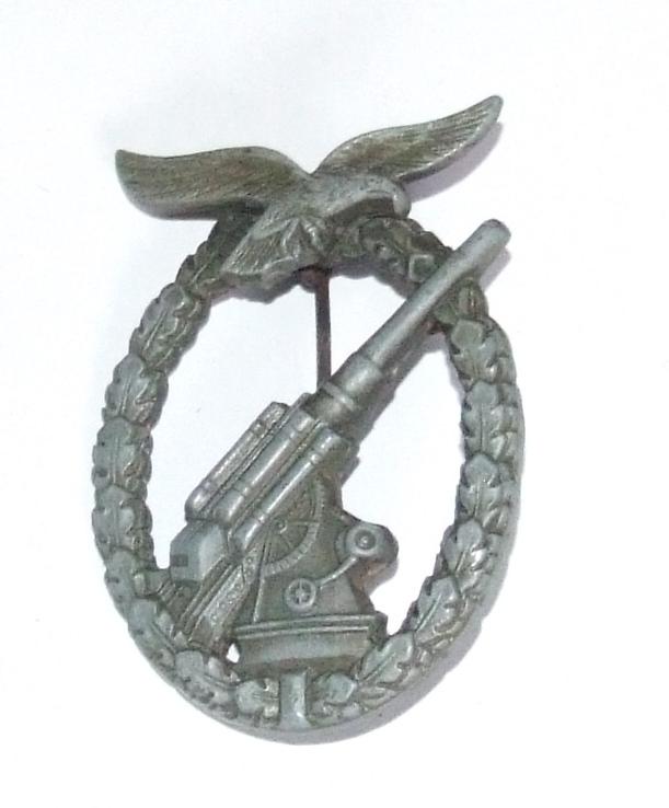 Luftwaffe Flak Artillery Badge - 1957