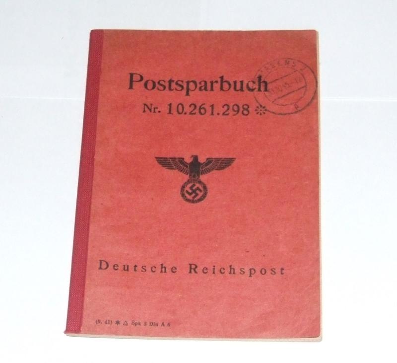 Deutsche Reichpost Account Book