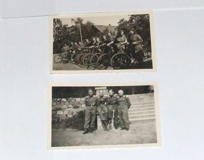 Two WW2 Photographs - Luftwaffe and RAD