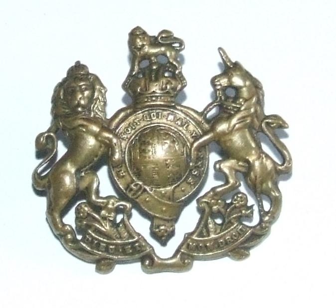 General Service Brass Cap Badge