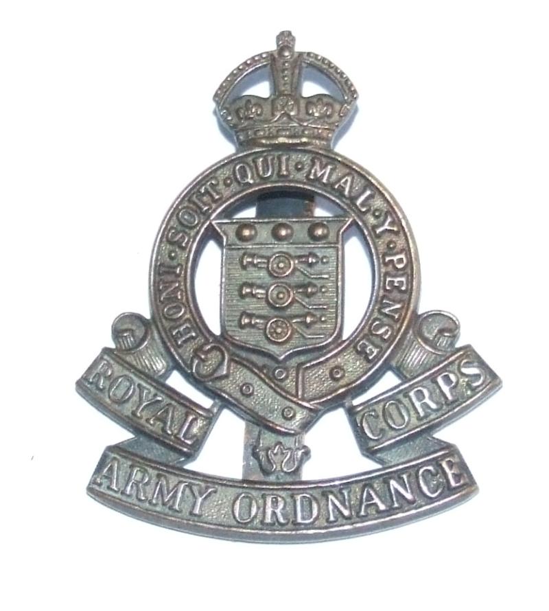 Royal Army Ordnance Corps Cap Badge