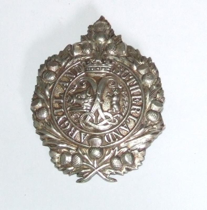 Argyle and Sutherland Highlanders Glengarry Badge