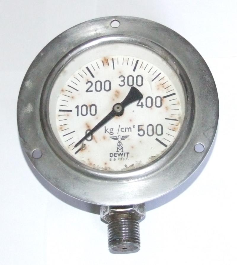 U-Boat Pressure Gauge