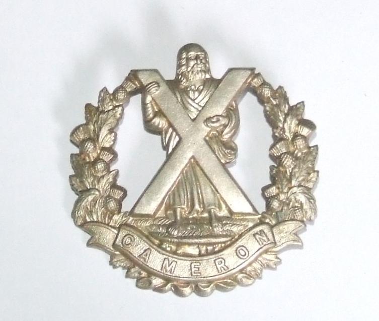 Queens Own Cameron Highlanders Badge