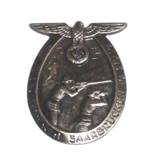 Saarbrucken Wehrmacht Day Badge