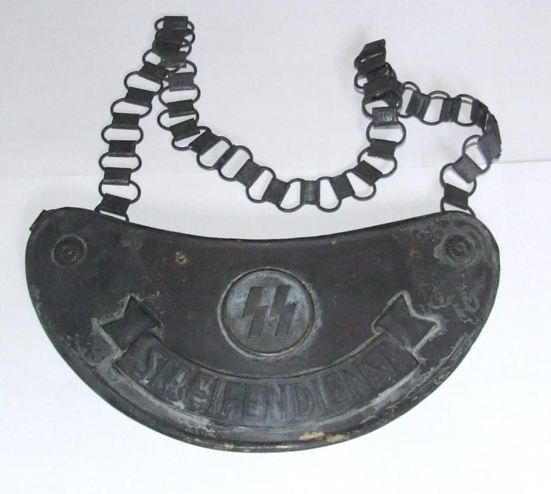 SS Field Police Patrol Gorget