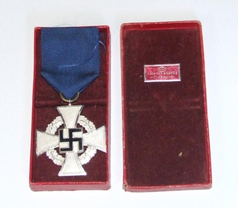 NSDAP 25-year Faithful Service Medal - Boxed