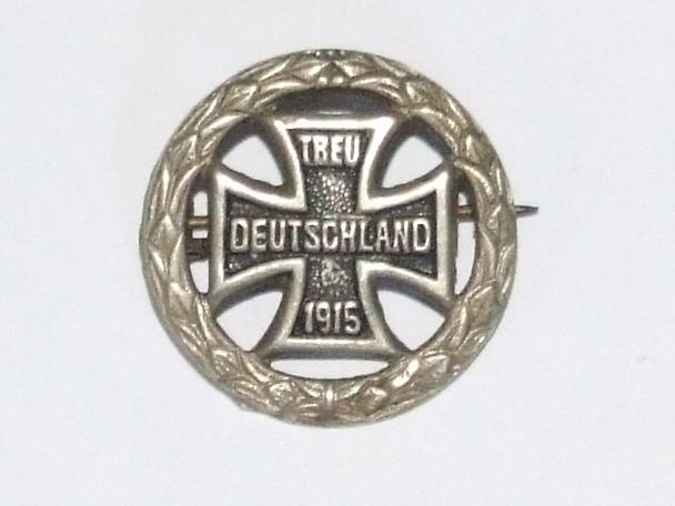 German WW1 Patriots Badge