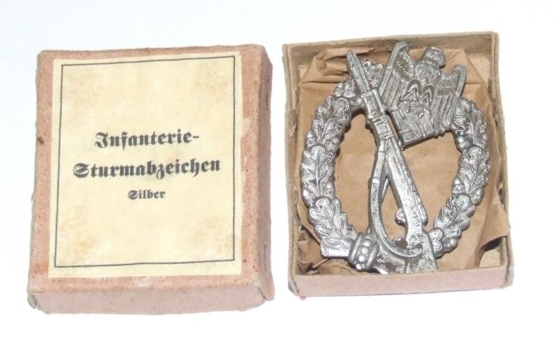 Silver Infantry Assault Badge - Boxed