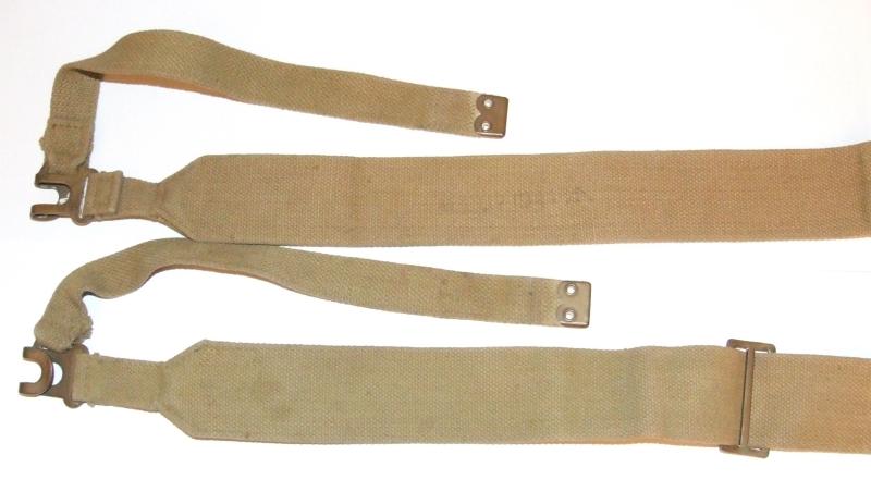 Pair of British Army L-Straps - 1942