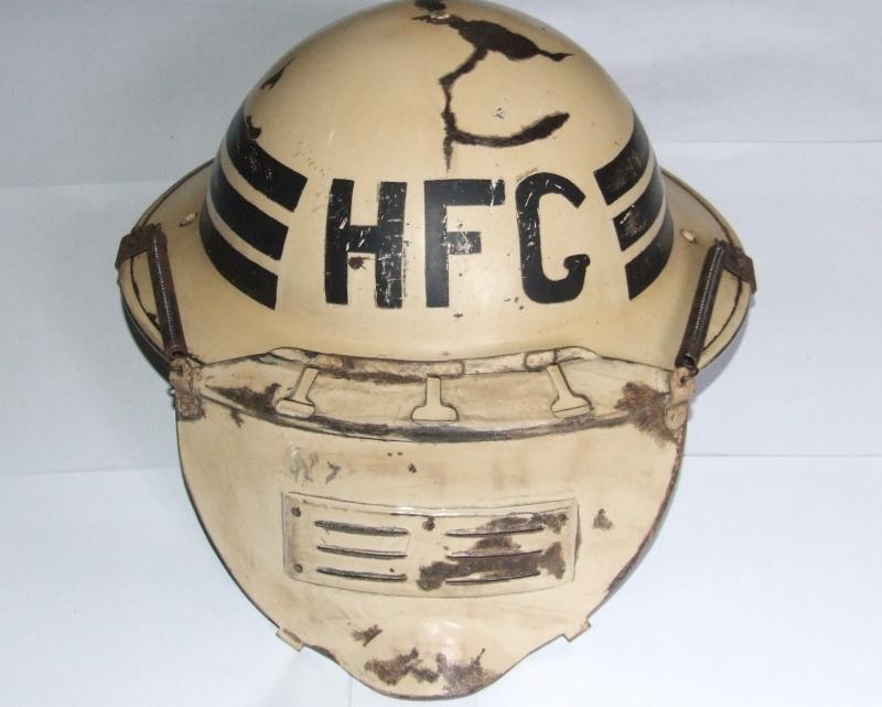 Head Fire Guard Helmet with Shrapnel Shield