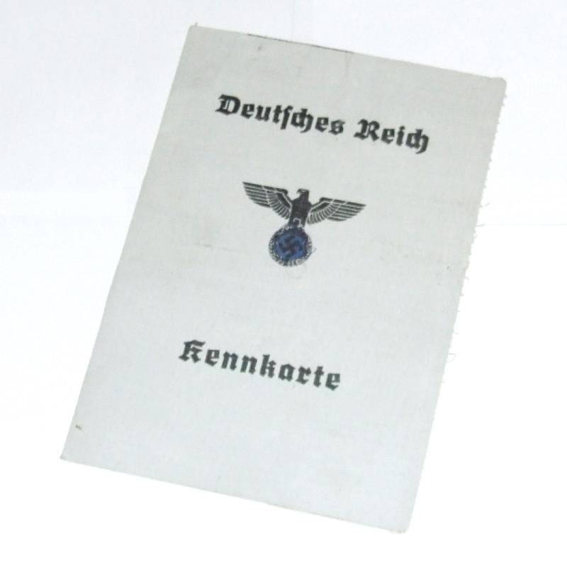 Kennkarte Identity Card 1943