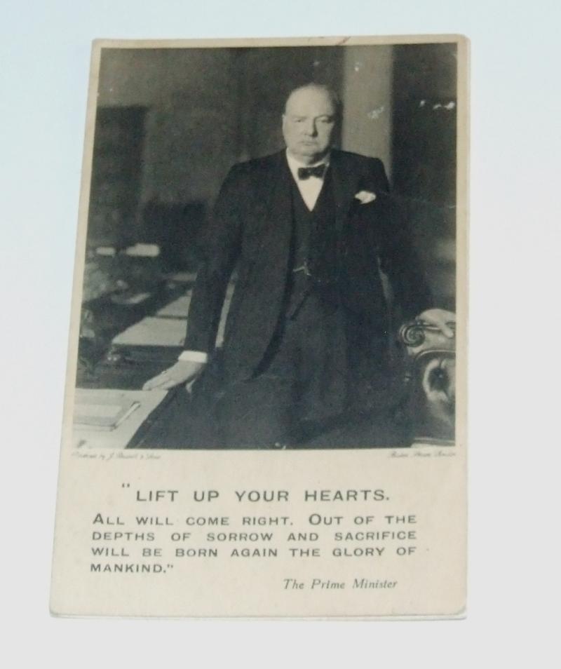 Tucks Postcard - Winston Churchill