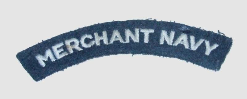 Merchant Navy Shoulder Title