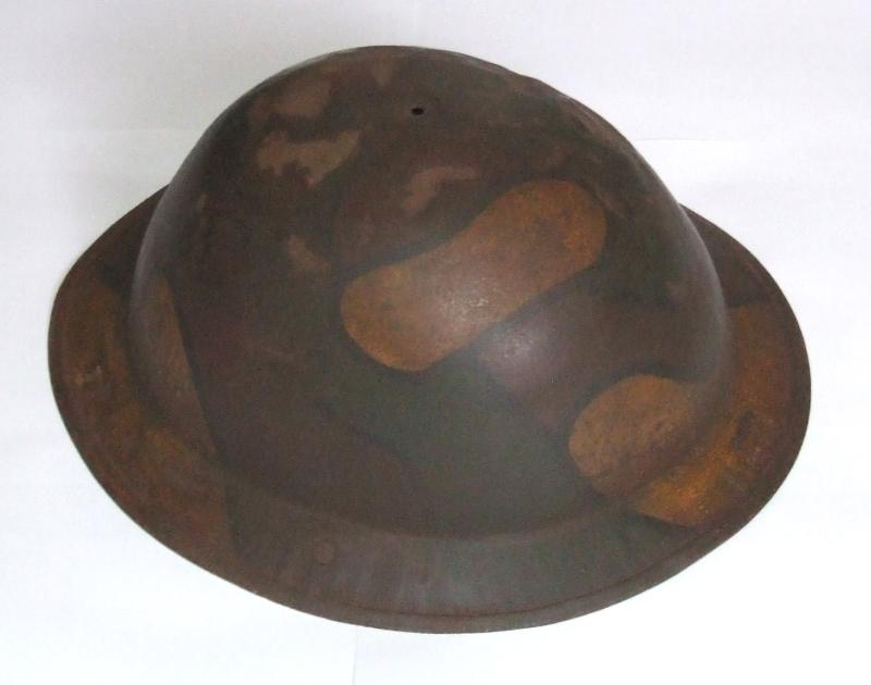 British WW1 Mk1 Helmet - Camouflaged