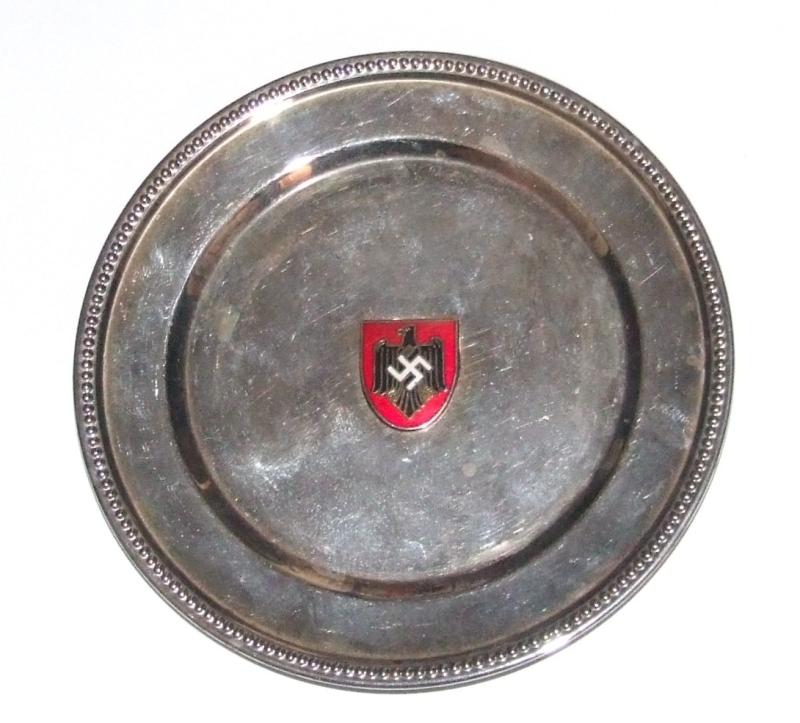 Small NSRL Silver Salver