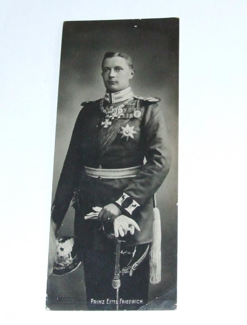 Original WW1 Photograph - Prince Friedrich