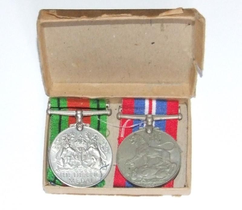 British WW2 Pair - Boxed