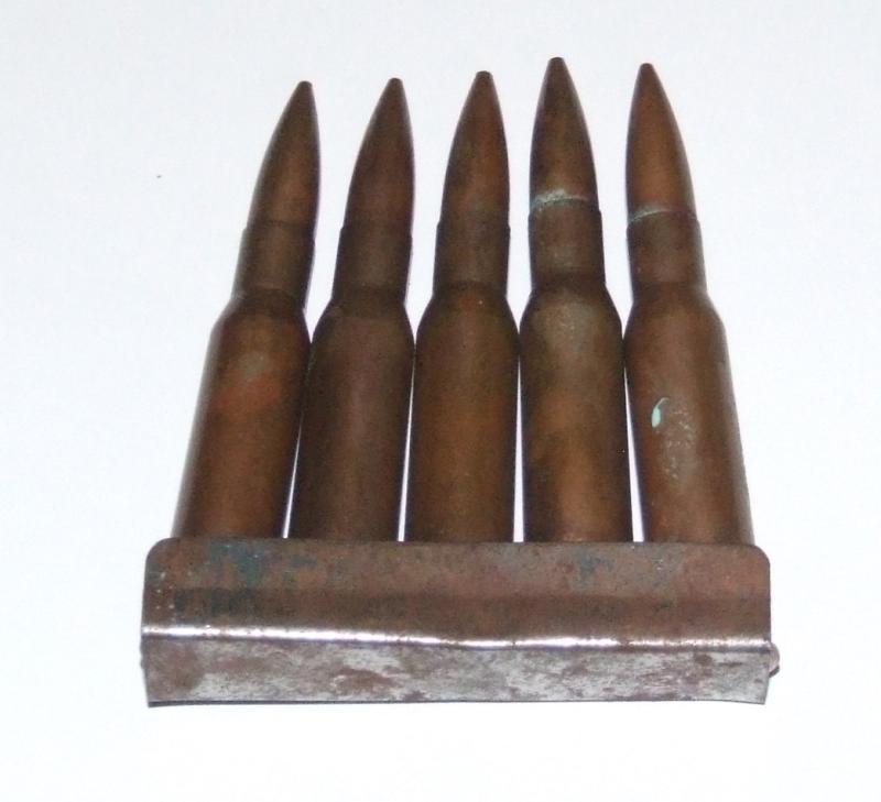 5 x Mosin Nagent Rounds in Clip