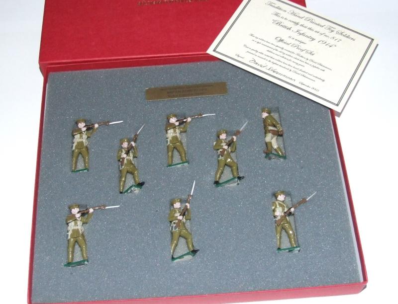 Hand-Painted Metal Soldiers - British WW1