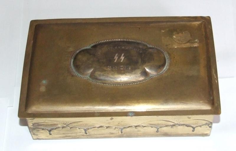 SS Training School Cigarette Box