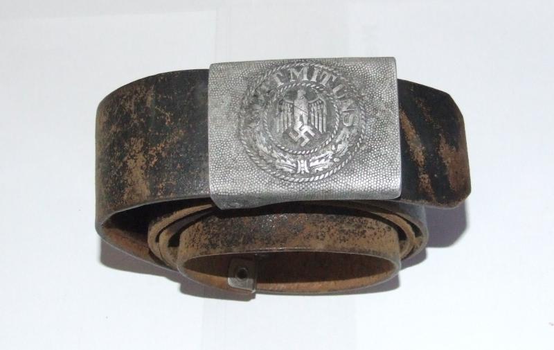 German Heer Belt with Buckle