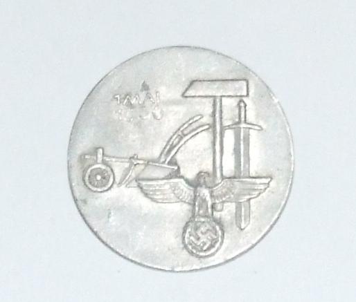 1936 Labour Day Badge - Plumacher